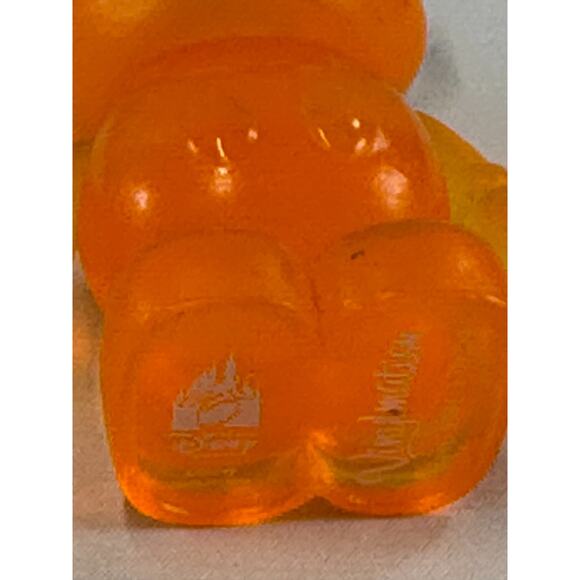 Disney Park Vinylmation Clear Series Orange 3" Vinyl Collectible Figure - Picture 3 of 3